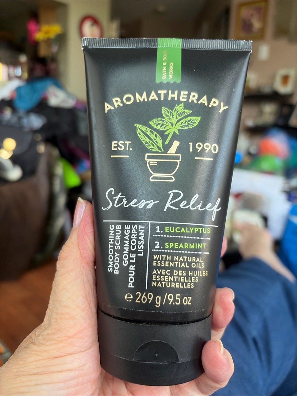 Bath & Body Works Aromatherapy Stress Relief Body Scrub - Eucalyptus & Spearmint